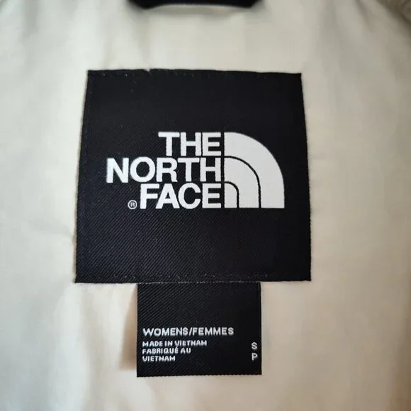 Ladies SZ S The North Face Ivory Down Metropolis Coat - Picture 6 of 6